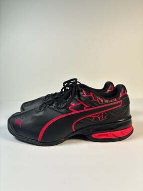 Puma Tazon 6 Wn's Women's Size 7.5 Black Pink Sneakers 193611-01